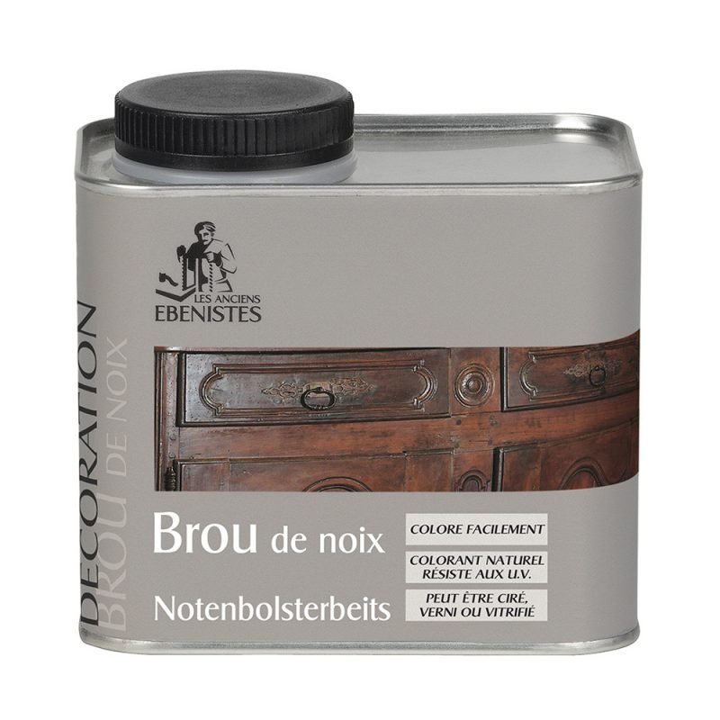 BROU DE NOIX en bidon de 450ml - Les anciens ébénistes ID PARIS