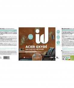 Acier oxydé VERT DE GRIS_ EV