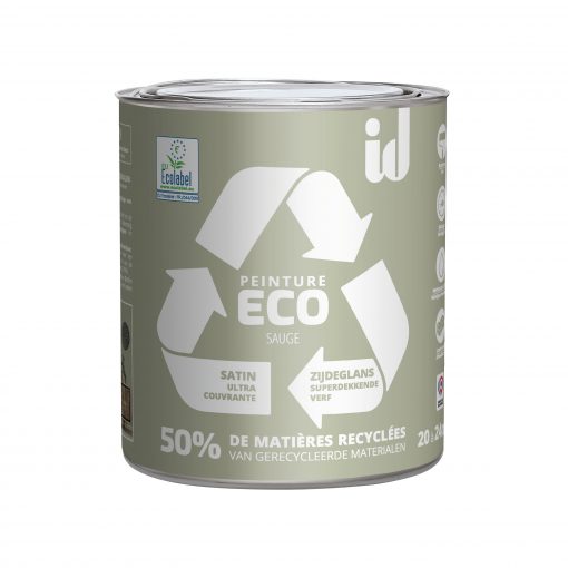 Peinture ECO Sauge 2L Peinture recyclée Ecolabel
