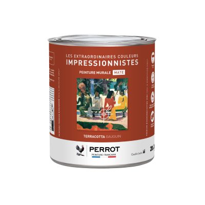 PEINTURE MURALE PERROT